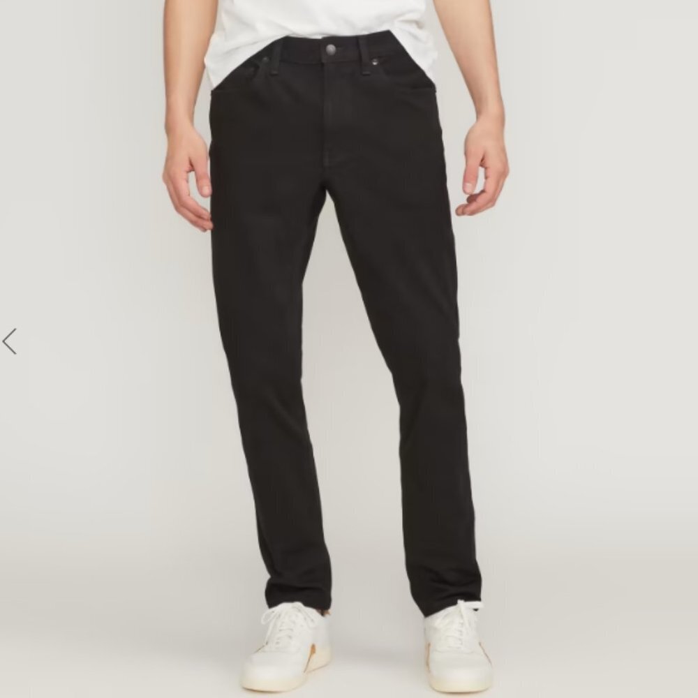 NEW Everlane The Slim 4-Way Stretch Organic Jean | Uniform 29x30